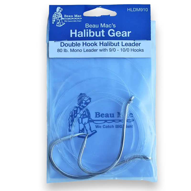 Halibut Mono Leader – 80 Lb Test, Low-Visibility Monofilament For Deep-Sea Fishing 1