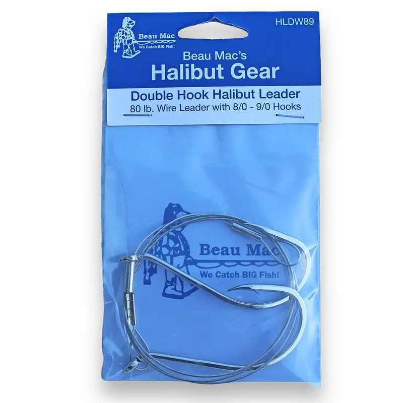 Halibut Wire Leader – 80 Lb Test, Abrasion-Resistant Stainless Steel Construction 1