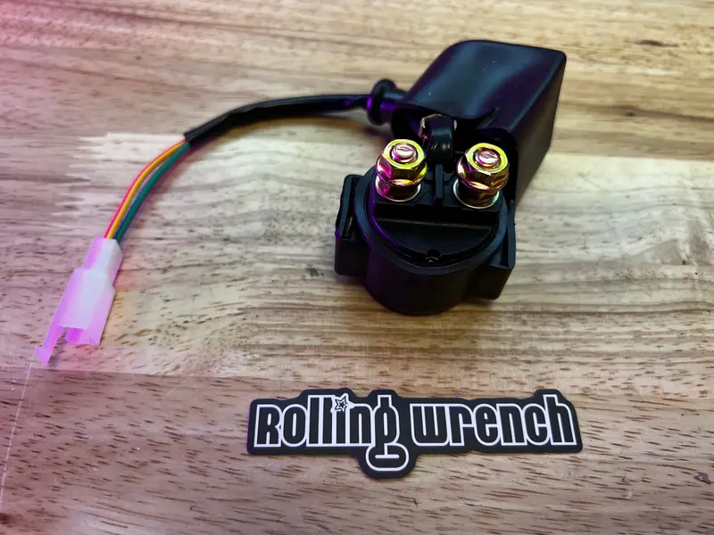 Heavy-Duty Starter Solenoid For Gy6-Based Scooters 2