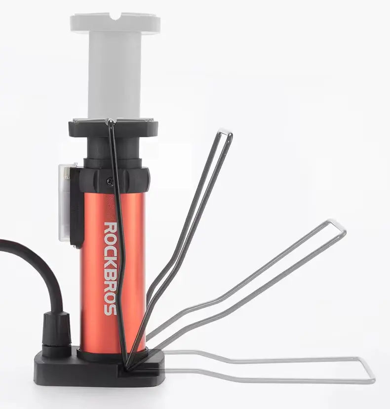 High-Pressure Aluminum Floor Bike Pump 1