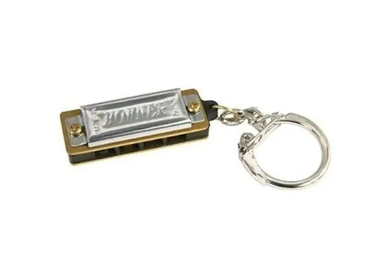 Hohner 108 Mini Harmonica – Keychain-Sized, Key Of C Major 1