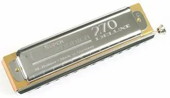 Hohner 270 Deluxe 7540 In C – Premium Harmonica With Free Domestic Shipping 1