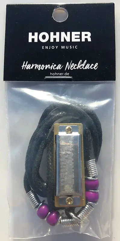 Hohner 38N Mini Harmonica Necklace – Chrome Finish, Key Of C, Free Us Shipping 2