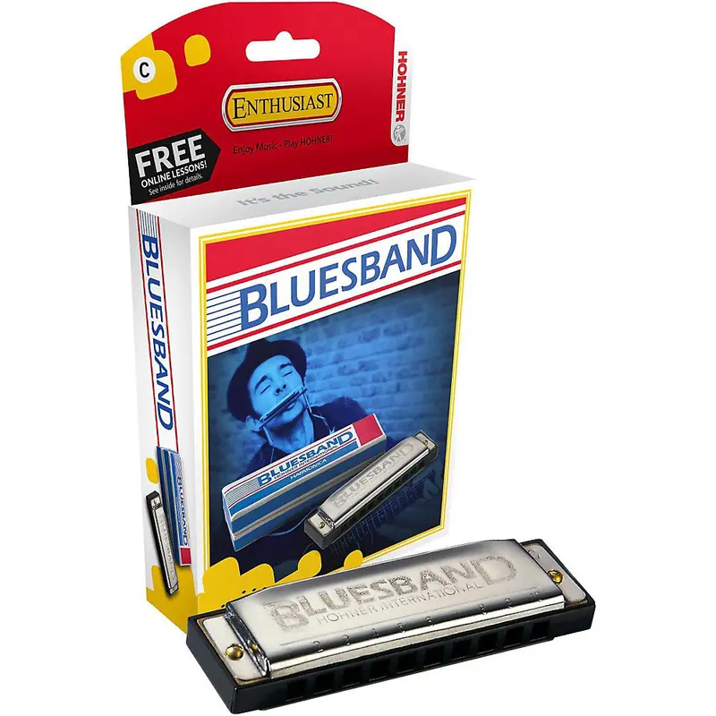 Hohner Blues Band Diatonic Harmonica In C (Model 1501Bx) – Free Usa Shipping 1