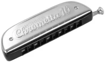 Hohner Chrometta 10 Key Of C Diatonic Harmonica – Free Us Shipping 1