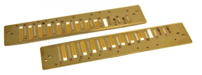 Hohner Chromonica 270 Deluxe Reed Plates (Tm10281 / Rp7540C) – Usa Shipping Included 1