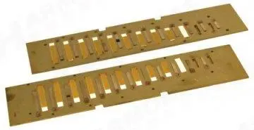 Hohner Cx-12 Reed Plate Set – Rp7545 Replacement Parts 1