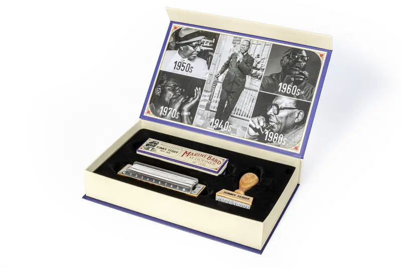 Hohner Sonny Terry Heritage Edition Blues Harmonica In C – Vintage-Inspired Design – M191101 – Free Us Shipping 1