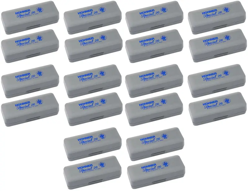 Hohner Spare Special 20 Grey Plastic Storage Box (20-Pack) 1