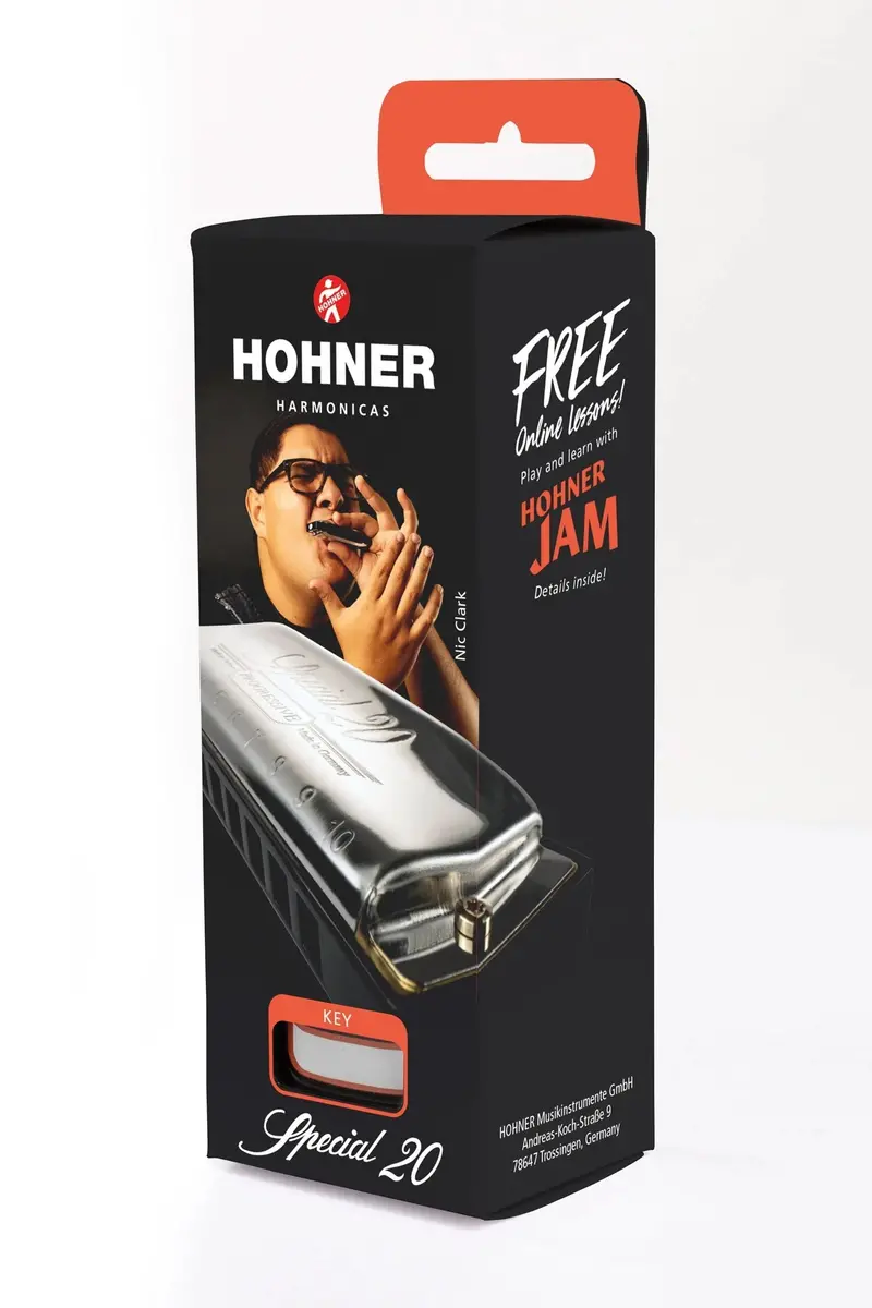 Hohner Special 20 Country-Tuned Harmonica – Ready-To-Play, Free Us Shipping