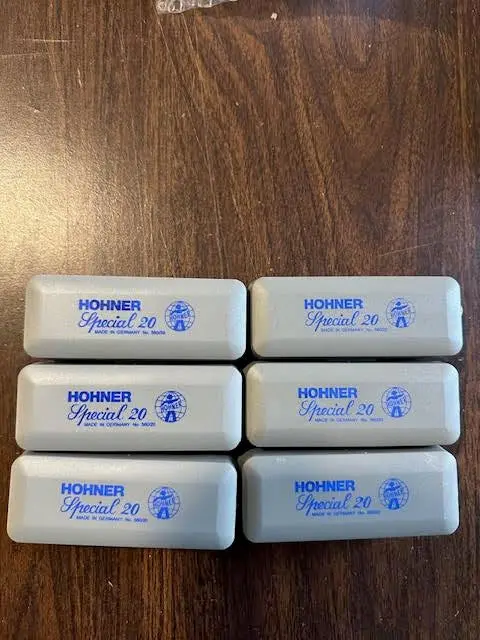 Hohner Special 20 Spare Set – 6-Pack In Grey Plastic Box, Free Shipping 1
