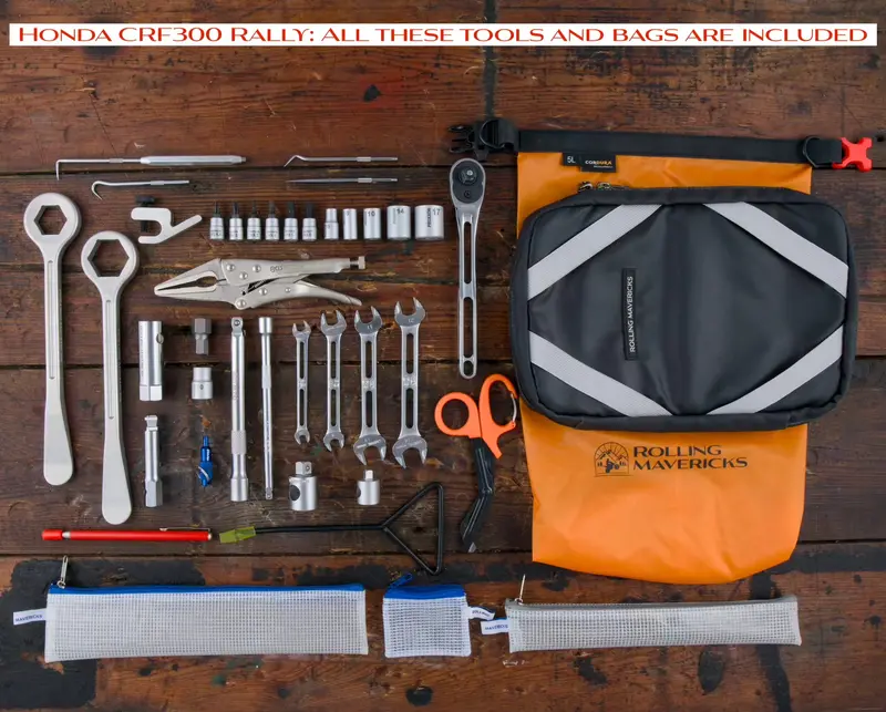 Honda Crf300 Rally Overlanding Toolkit – Rtw Edition 2