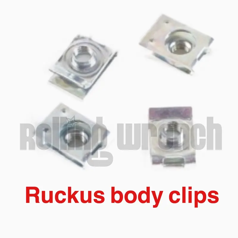 Honda Ruckus Battery Box Retainer Clip Set (4-Piece) 1