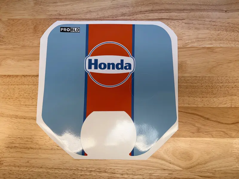 Honda Ruckus Fuel Tank Cover Graphic Kit 7