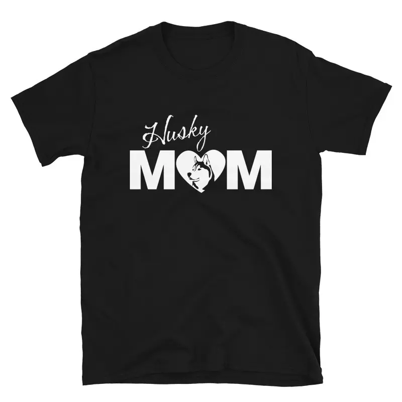 'Husky Mom' Siberian Husky T-Shirt – Stylish Tribute To Husky Lovers 1