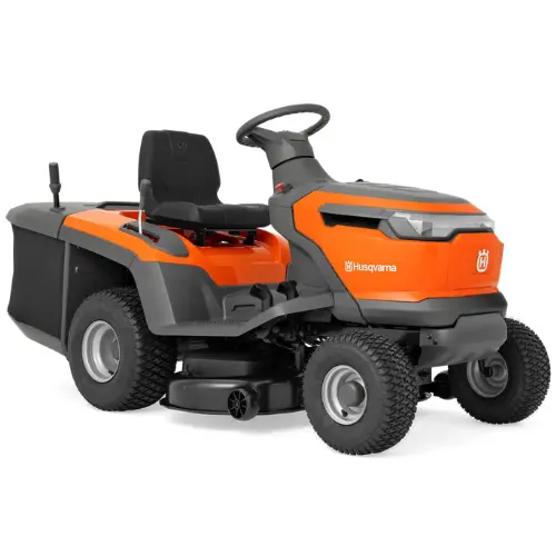 Husqvarna Tc100I 38-Inch Electric Battery Tractor With Optimized Grass Collection 1