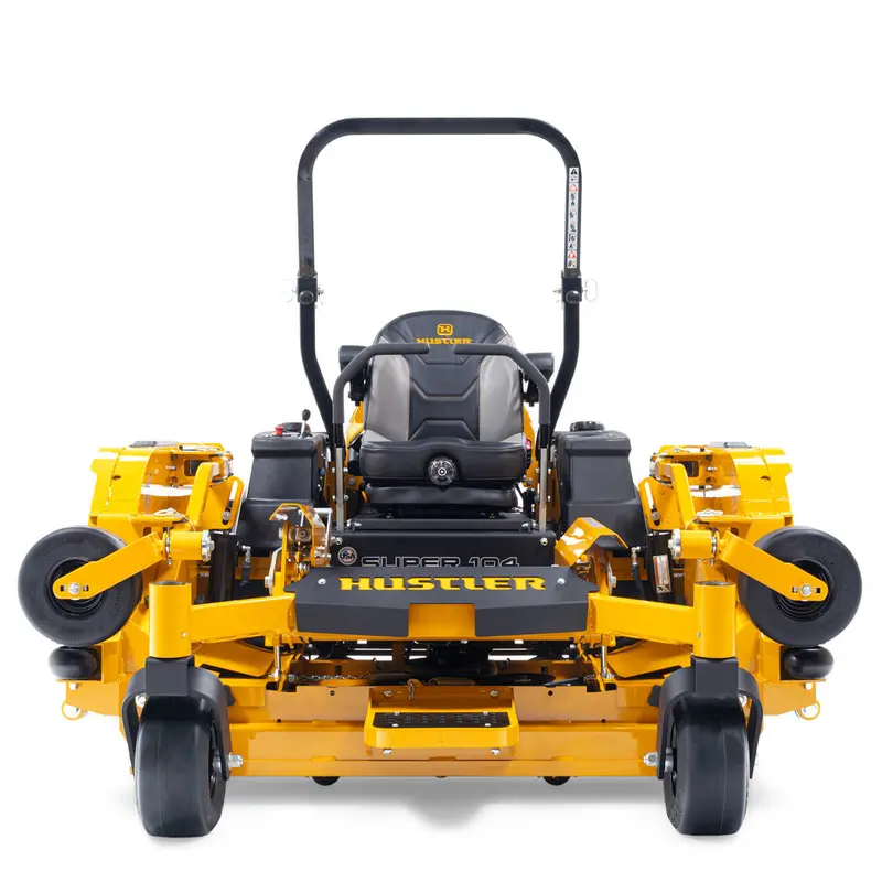 Hustler Super 104 Commercial Mower – 104-Inch Cutting Width, Built For Large-Scale Landscaping, Dual-Tier Warranty 1
