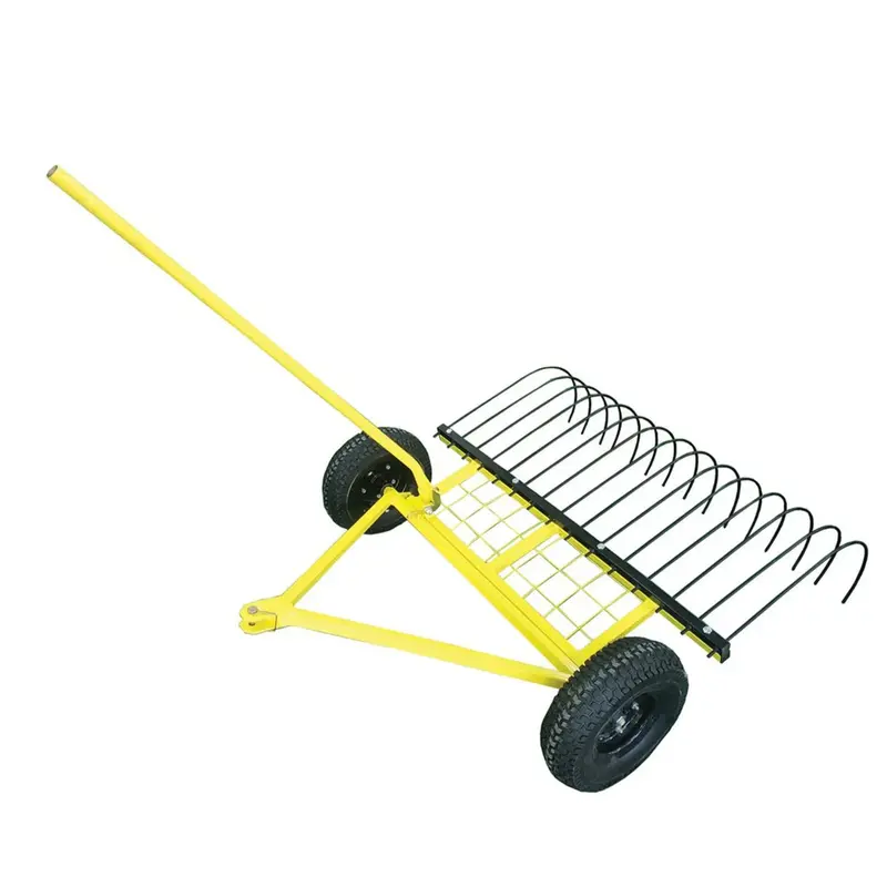 Jak Max Tow-Behind Stick Rake (Jmsr100) – Heavy-Duty Ride-On Attachment For Clearing Debris, Rocks & Vegetation 1
