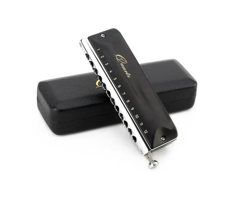 Jdr Quartz Chromatic Harmonica In C (Model Q48) – Free Usa Shipping 1