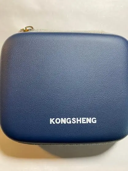 Kongsheng Zip-Up Case For 3 Ten-Hole Diatonic Harmonicas – Slim, Secure Storage 1