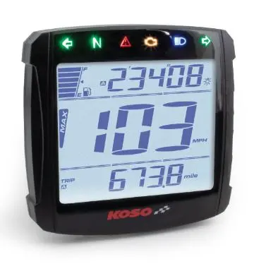 Koso Xr-01S Digital Scooter Speedometer & Gauge Display 1