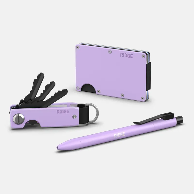 Lavender Click-Pen Daily Writer Kit 1