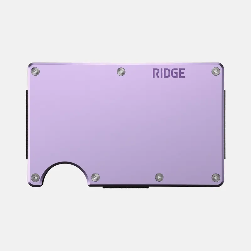 Lavender Minimalist Wallet 1