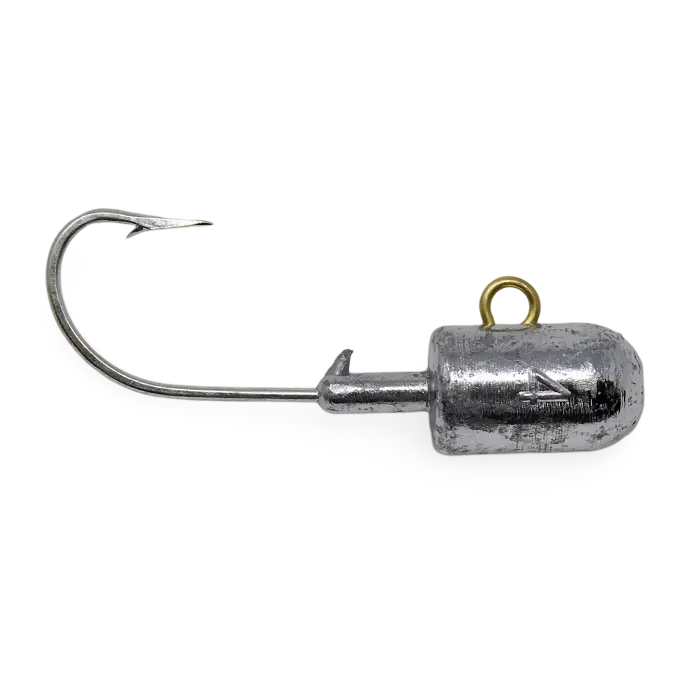 Lead Bullet Jighead – Tapered Shape, 1/32 Oz Size For Light-Line Applications 1