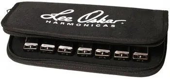Lee Oskar 7-Piece Harmonica Set With Lohp Hard Case – Complimentary Usa Delivery 1