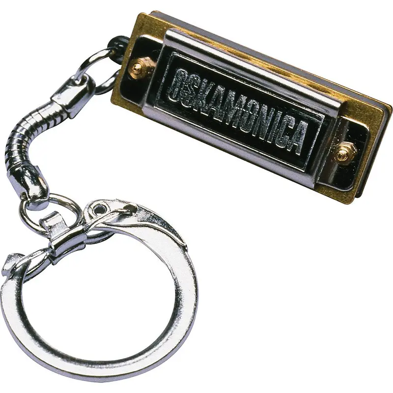 Lee Oskar Oskamonica Keychain – Key Of C, Compact Harmonica Accessory 1