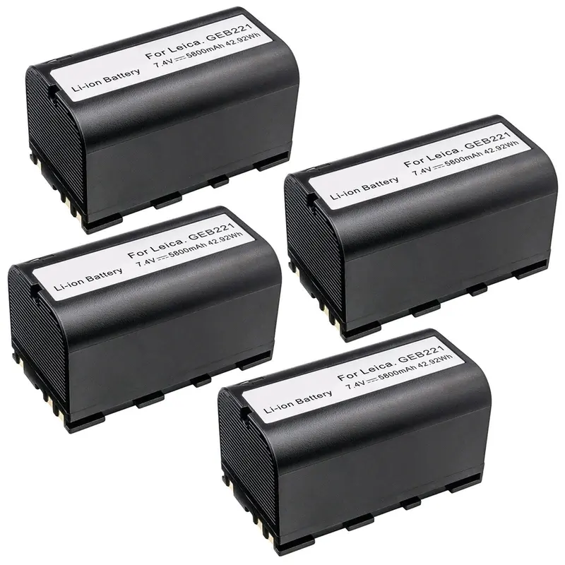 Leica Geb221 Replacement Battery Pack (4-Pack) 1