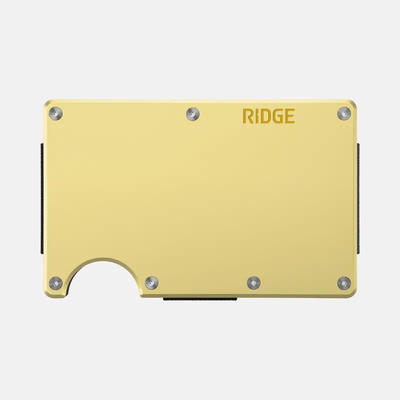 Lemon Drop Ridge Wallet – Bright Citrus Hue 1
