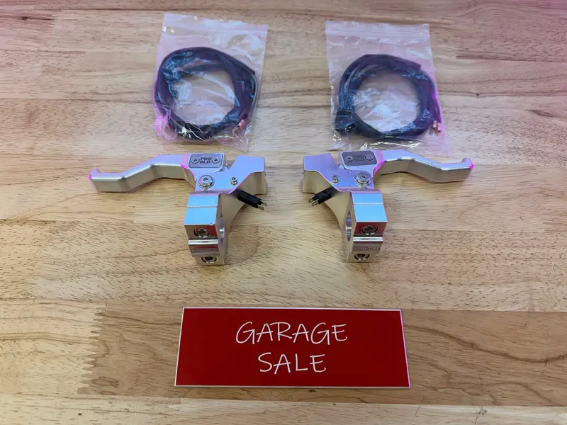 Lightly Damaged Cnc Aluminum Brake Levers – Probld Series 1