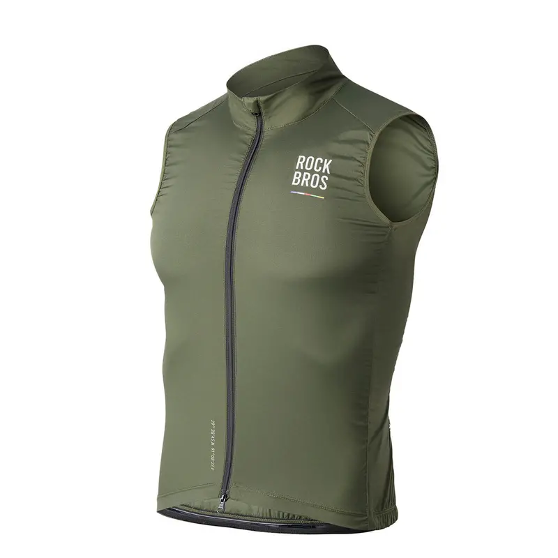 Lightweight Uv-Protective Windproof Cycling Gilet For Men 1