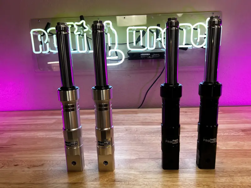 Lowered Stance Forks – Honda Ruckus & Metro (Stock Drum Brake Fit) 1