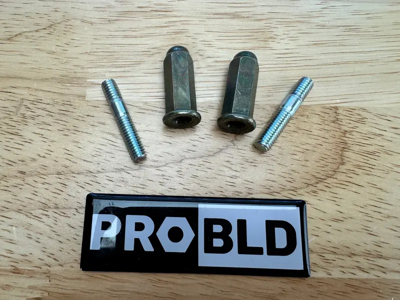 M6 Exhaust Stud & Nut Hardware Kit For Scooter Exhausts 1