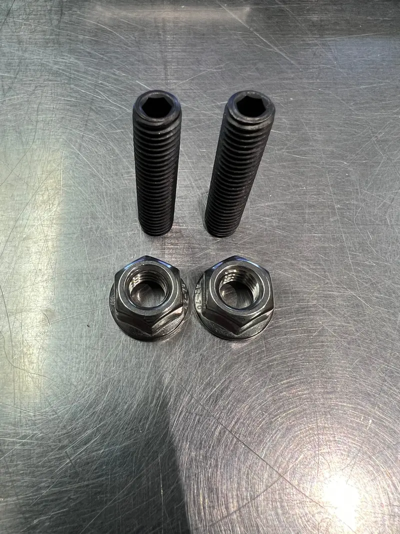 M8 Exhaust Studs And Lock Nuts For Gy6-Based Scooters 1