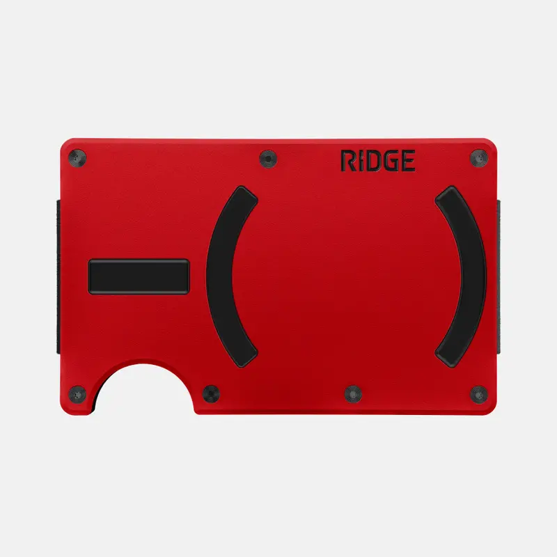 Magsafe-Ready Ridge Wallet – Rodeo Red 1