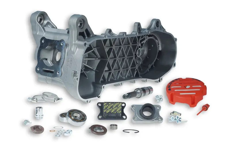 Malossi Rc-One Engine Case – Reinforced Aluminum Crankcase Assembly 1