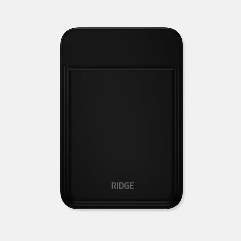 Matte Black Magsafe Cardholder 1