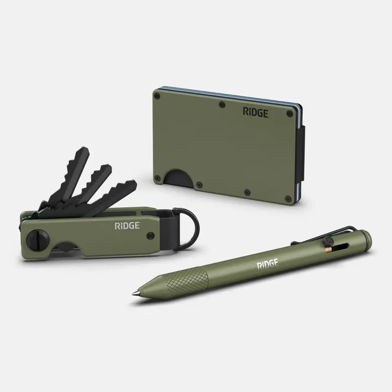 Matte Olive Daily Writer Kit 1