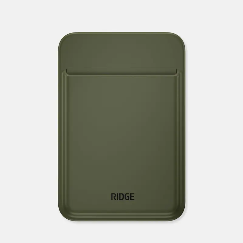Matte Olive Magsafe Cardholder For Iphone 1