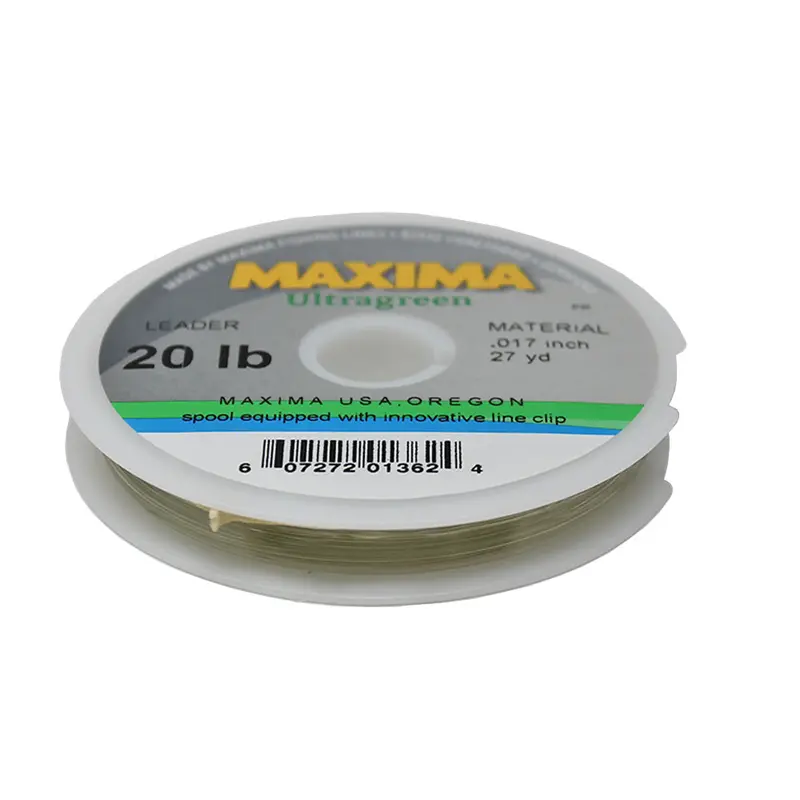 Maxima Ultragreen Premium Leader Line Spool 1