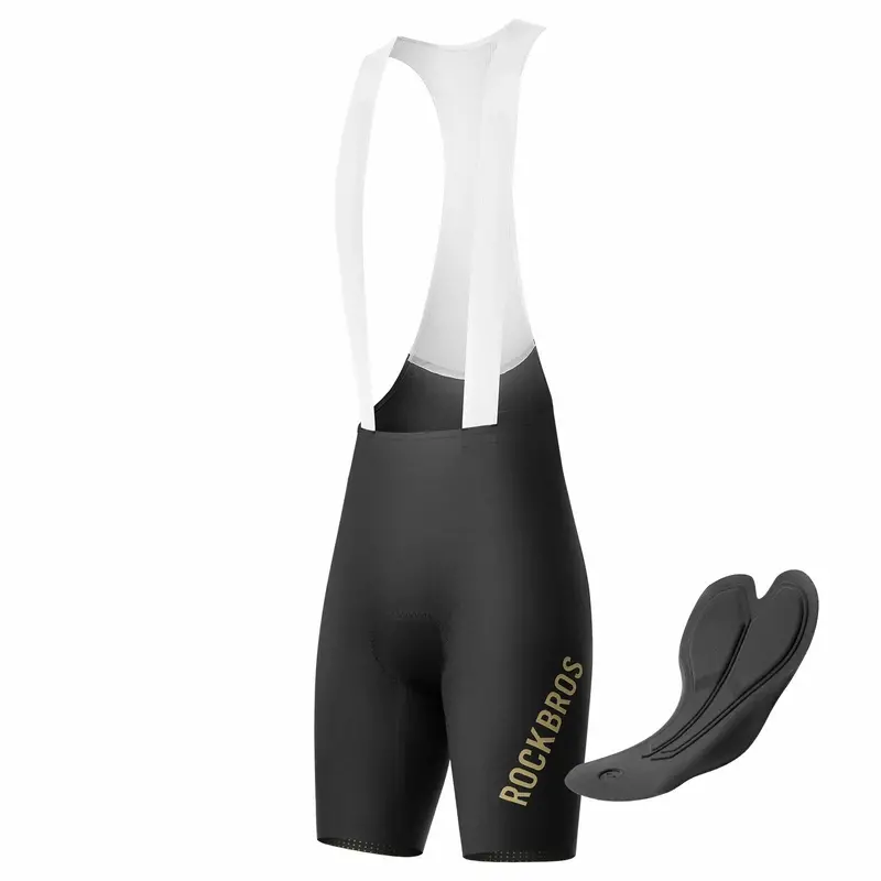 Men’S High-Performance Cycling Bib Shorts (77–104°F, Model Yddk013) 1