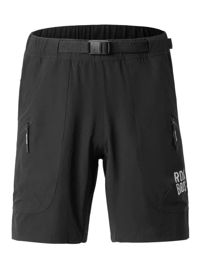 Men'S Quick-Dry Commuter Shorts With Utility Pockets For Hiking And Cycling 1