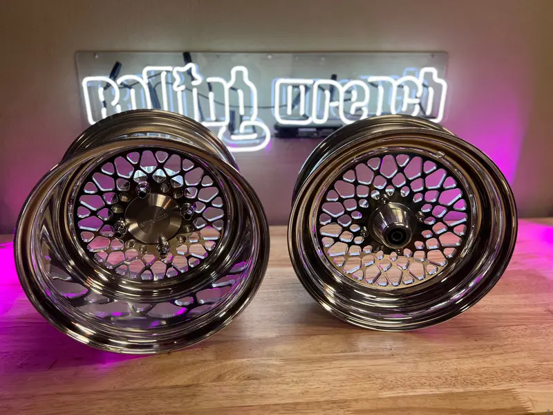 Mesh-Style 12-Inch Gy6 & Ruckus Alloy Wheel Set 2