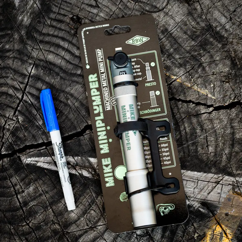 Mike Miniplumper – Compact Floor Pump With Pressure Gauge 1
