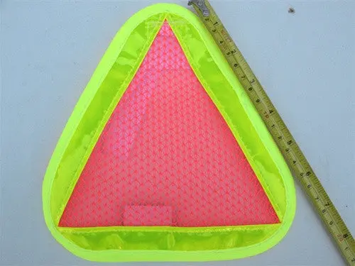 Mini Triangular Safety Reflector – Lightweight Rear Visibility Aid 1