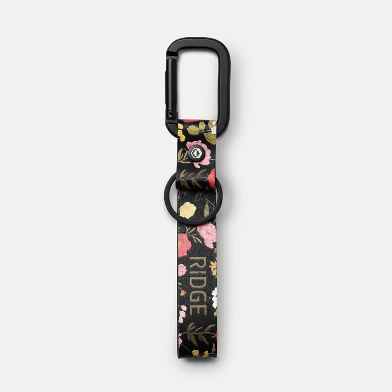 Moonlight Garden Leather Keychain 1