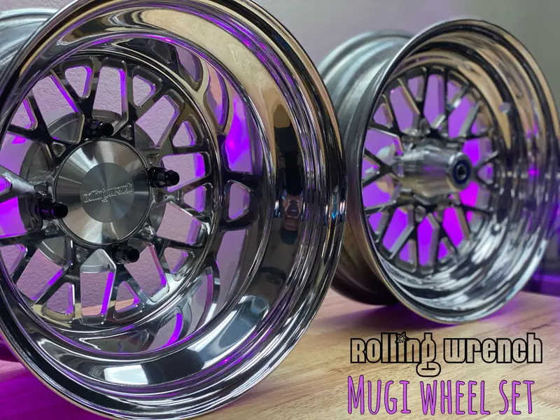Mugi 12-Inch Custom Wheels For Honda Ruckus (12X8 Front / 12X4 Rear) 1